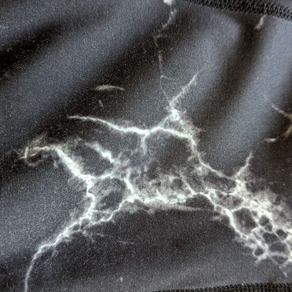 BuffBunny Marble Limitless Leggings‎ Super High Waist Black  Side Pockets Sz S - Picture 15 of 16